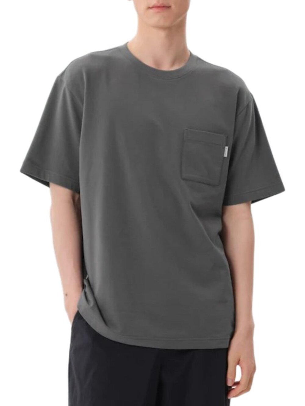 NWT Snow Peak Basic Pocket Short Sleeve T-Shirt L Dark Gray